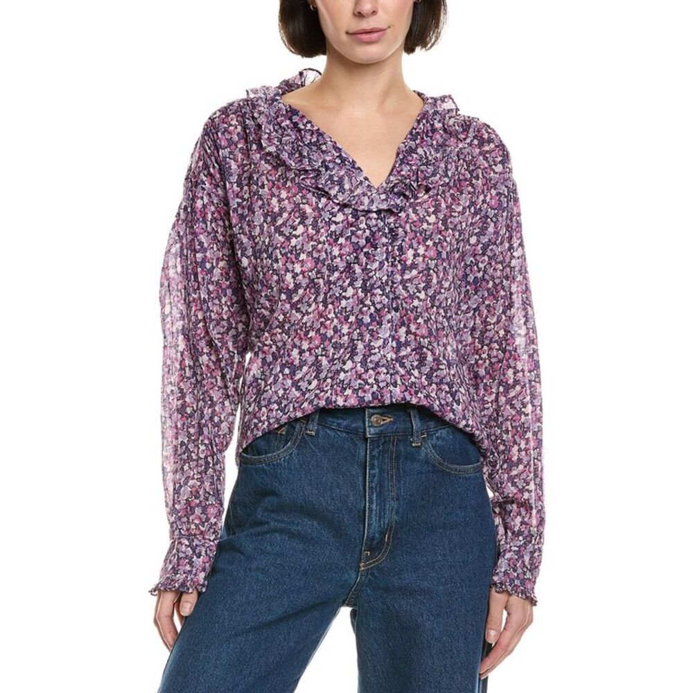 Isabel Marant Étoile Womens Isabel Marant Etoile Pamias Top, Purple